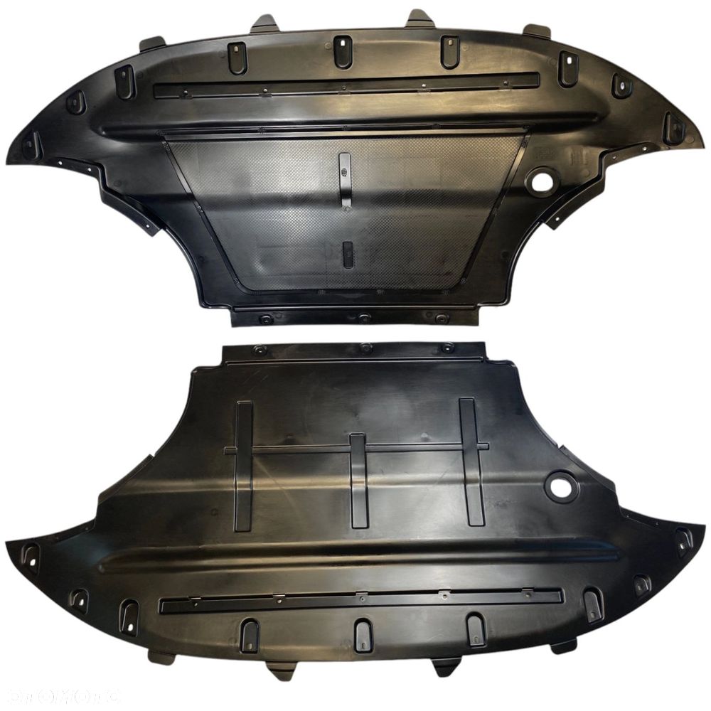 PODŁOGA pod zderzak osłona dolna płyta spoiler przód AUDI Q5 8R 2008-2016 - 1