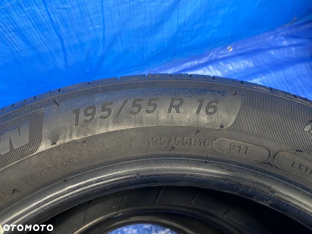 OPONA 16 OPONY LETNIE LATO KOMPLET OPON 4SZT MICHELIN PRIMACY 4 195/55R16 91T  BIEŻNIK 5,7mm  2019 - 9