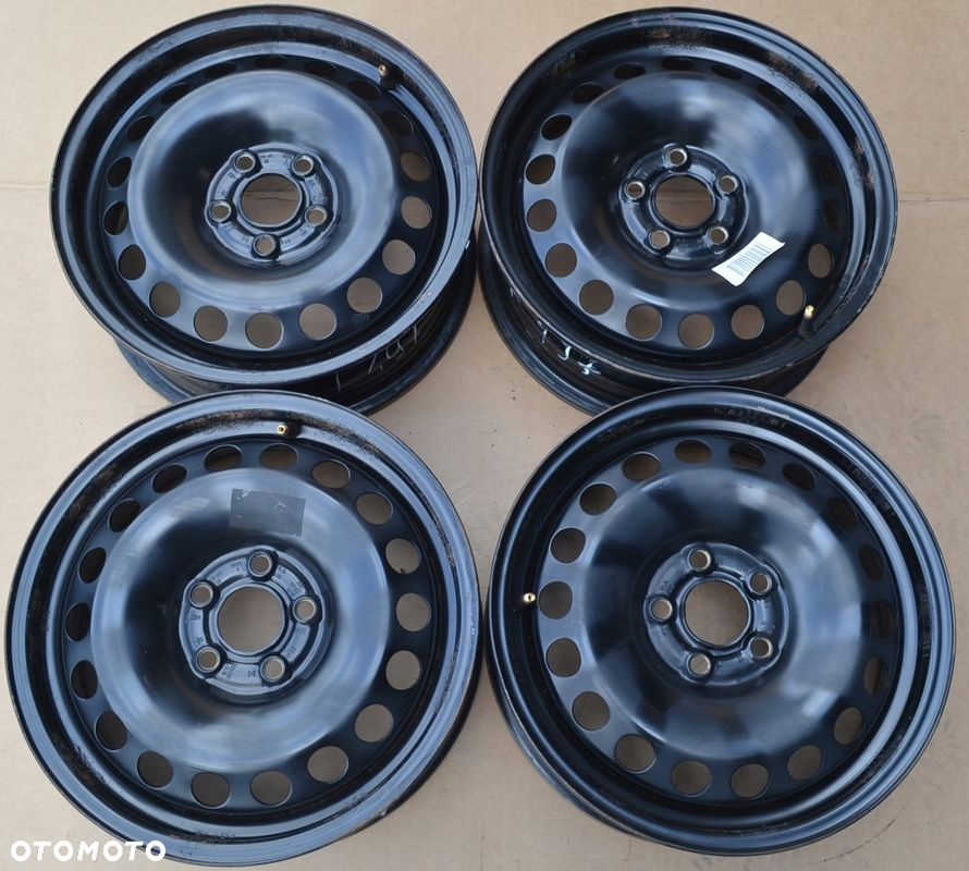FELGI STALOWE OEM VW SKODA SEAT 5x100 5,5J15 ET 40 x4szt F-497 - 2