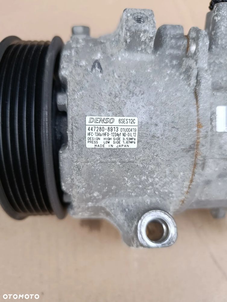 TOYOTA AURIS II 2 1.2 B SPRĘŻARKA KOMPRESOR KLIMATYZACJI 447280-8913 - 2