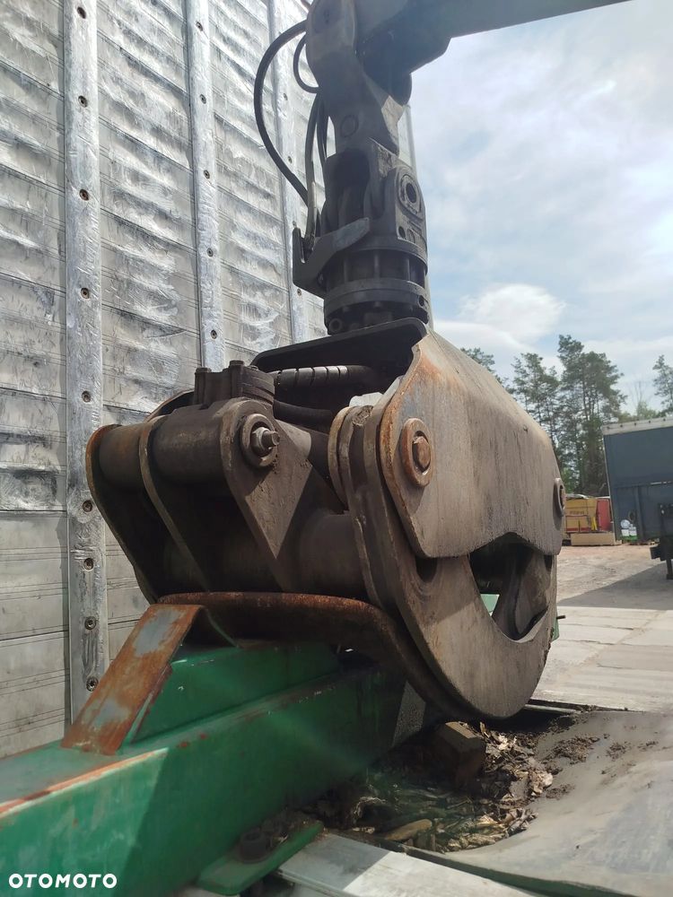 Żuraw leśny / ramię hydrauliczne do transportu drewna + chwytak + kabina EPSCAB - 3