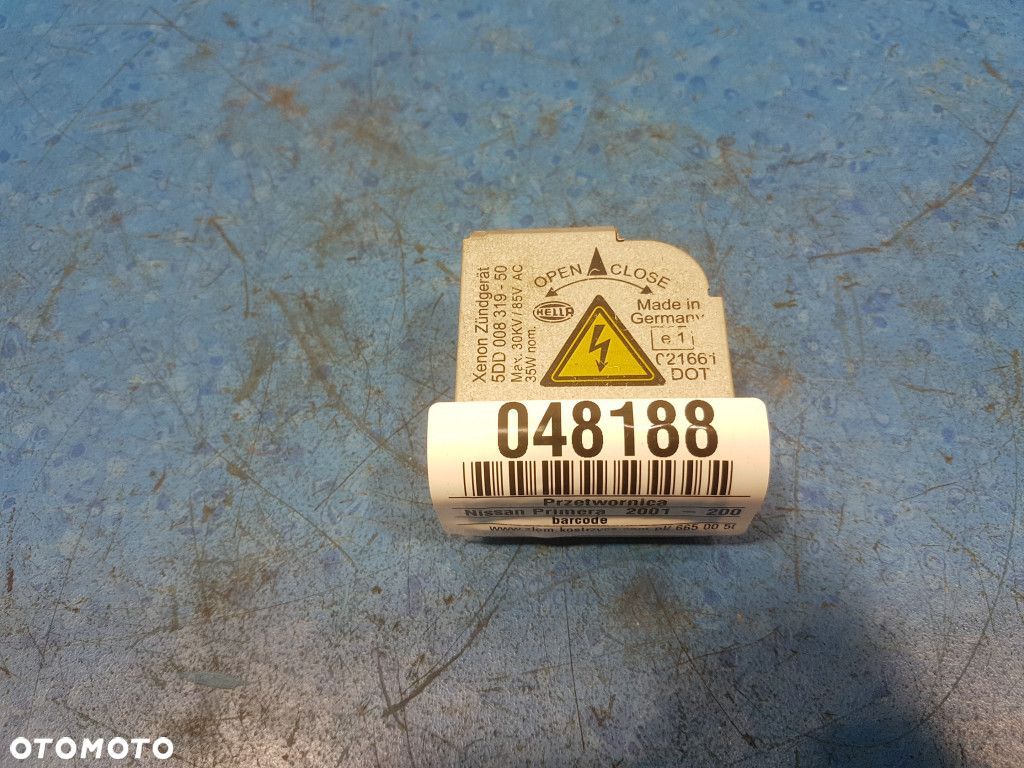 NISSAN PRIMERA P12 PRZETWORNICA STARTER XENON 5DD008319-50 - 1
