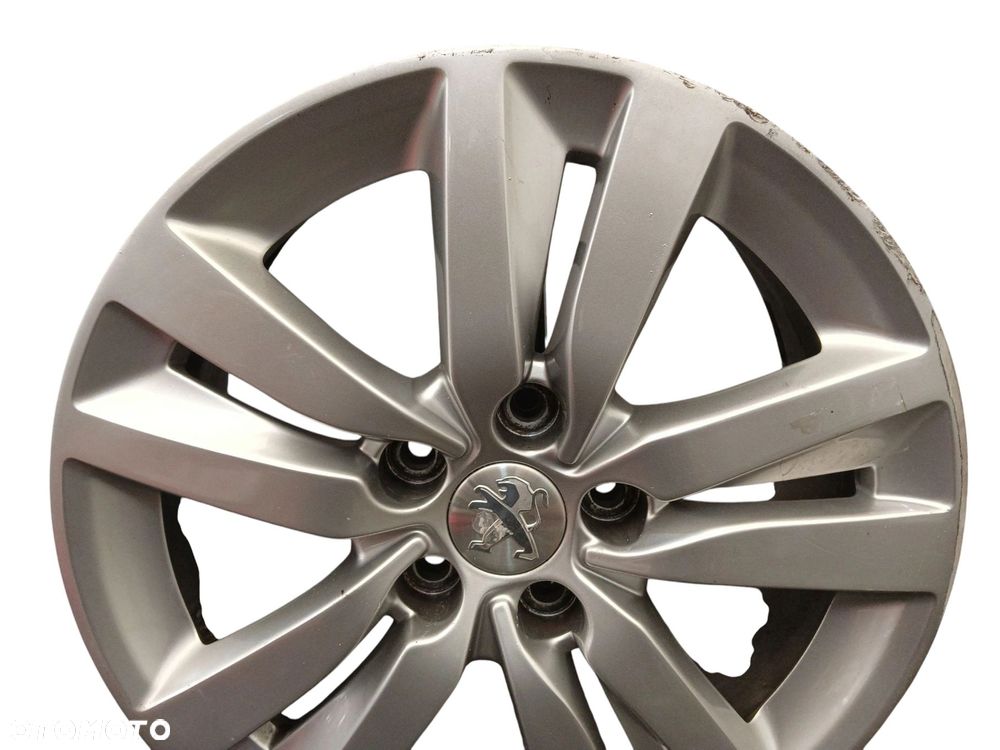 FELGA ALUMINIOWA PEUGEOT 308 II T9 16'' 7J ET44 5X108 9677989577 - 3