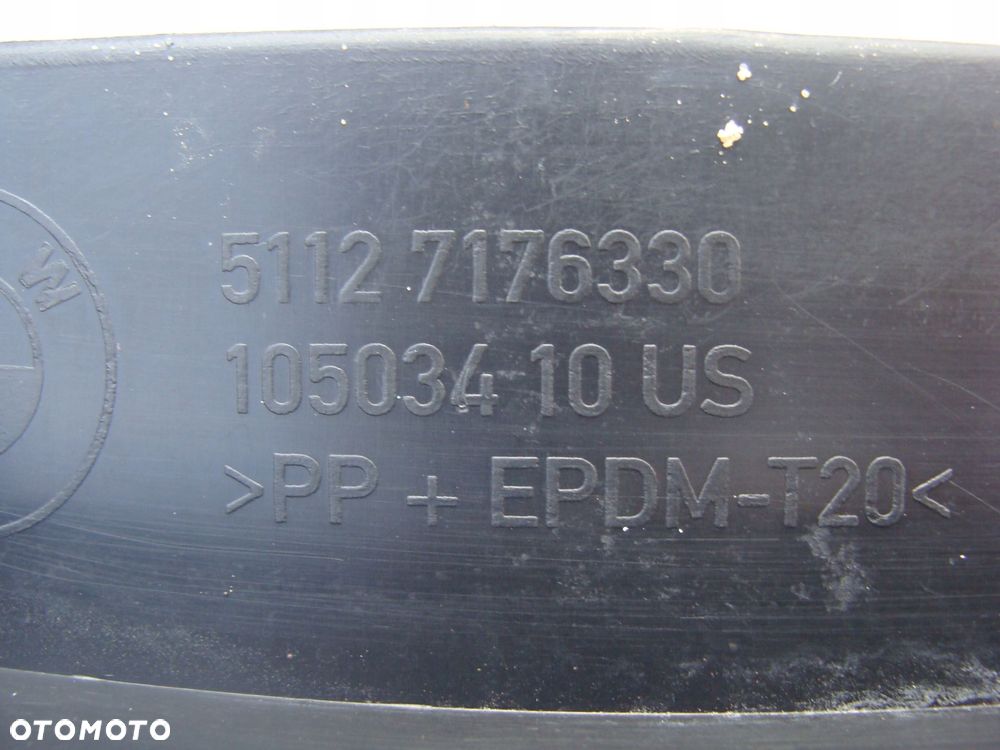 nakładka listwa błotnika prawy tył bmw x6 e71 7176330 !! - 3