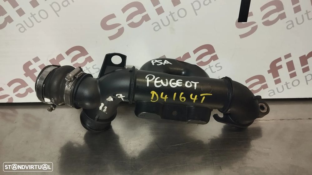 TUBO INTERCOOLER / SAIDA TURBO PEUGEOT / CITROEN / VOLVO / FORD 1.6HDI 1.6TDCI 1.6D REF. 9655059180 - 1