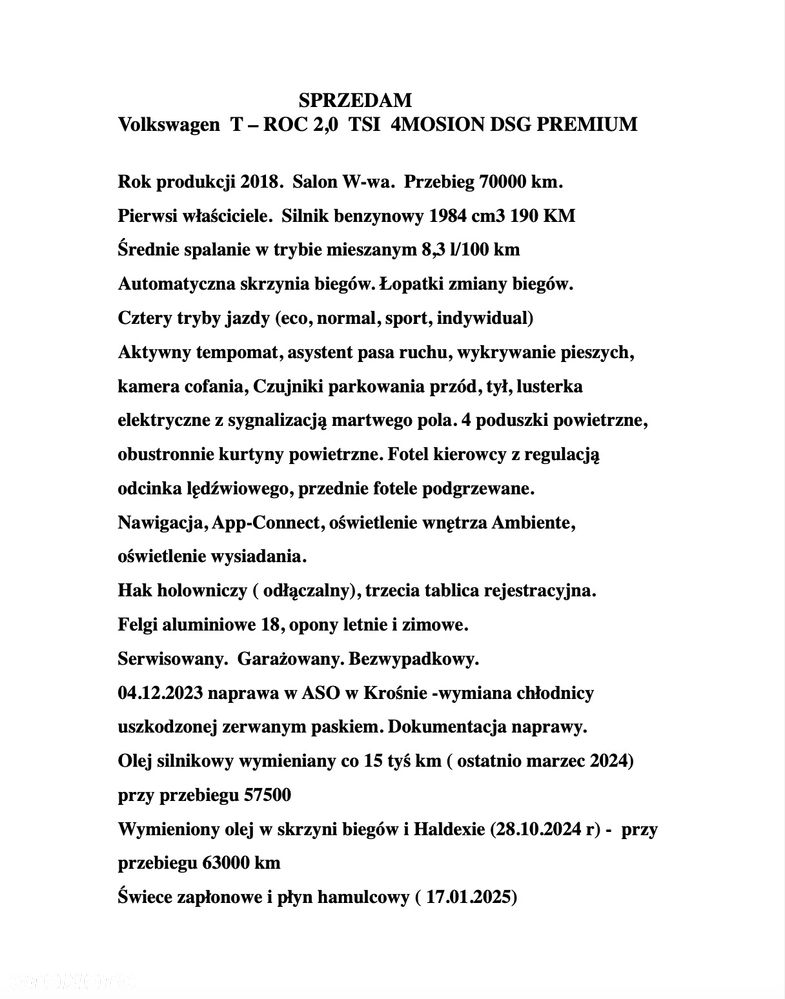 Volkswagen T-Roc 2.0 TSI 4Motion Premium DSG - 17