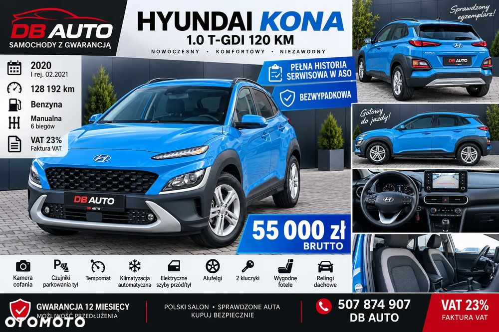 Hyundai Kona 1.0 T-GDI Classic Plus