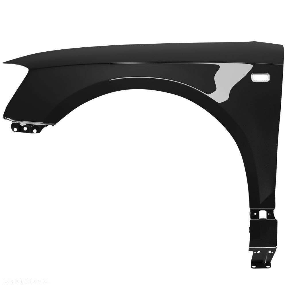 BLU Błotnik AUDI A3 8P LZ7L lewy szary 03-08 przód ocynk LavaGrau - 2