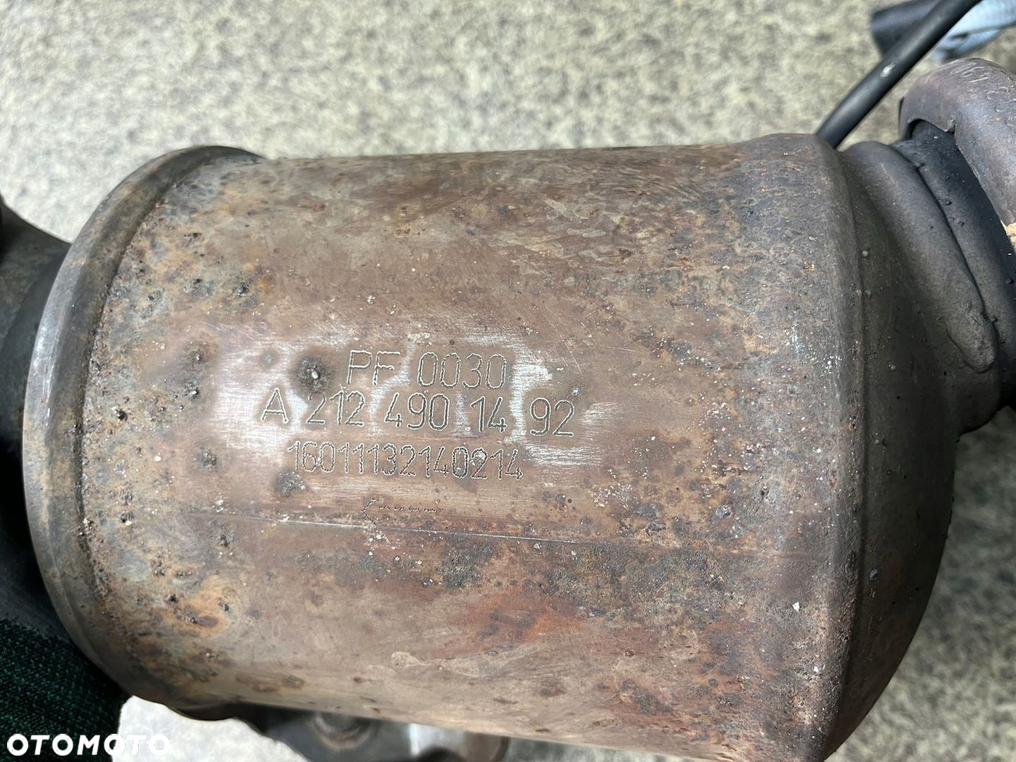 Filtr DPF katalizator PELNY Mercedes W204 LIFT 2.2 CDI 651.911 W212 KOMPLET - 6