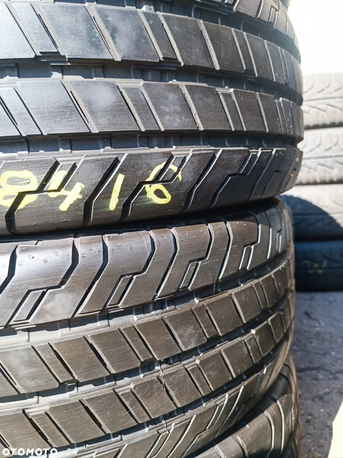 235/65R16C 16 C 115/113S CONTINENTAL CONTIVANCONTACT 100 Opony Letnie Lato  Legnica Alu-Rad jak 225/65 9mm jak nowe - 3