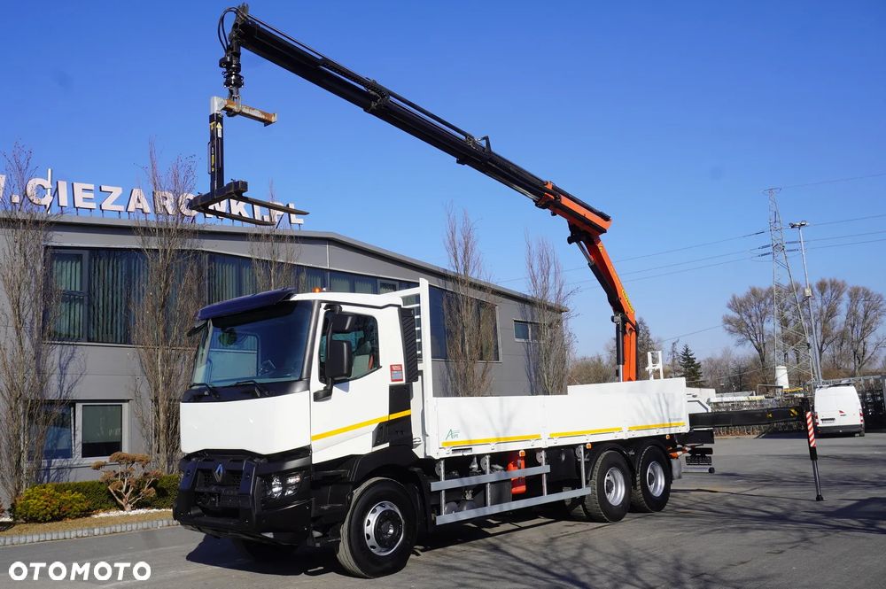 Renault C380 / 6x4 / HDS Palfinger PK 18002-EH 6000 kg - 1