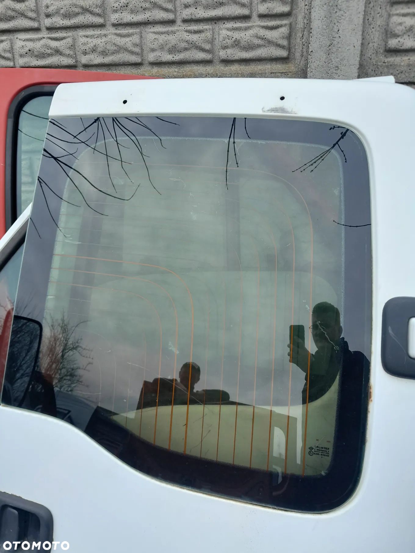Szyba tył prawa podgrzewana Renault Master II - 1