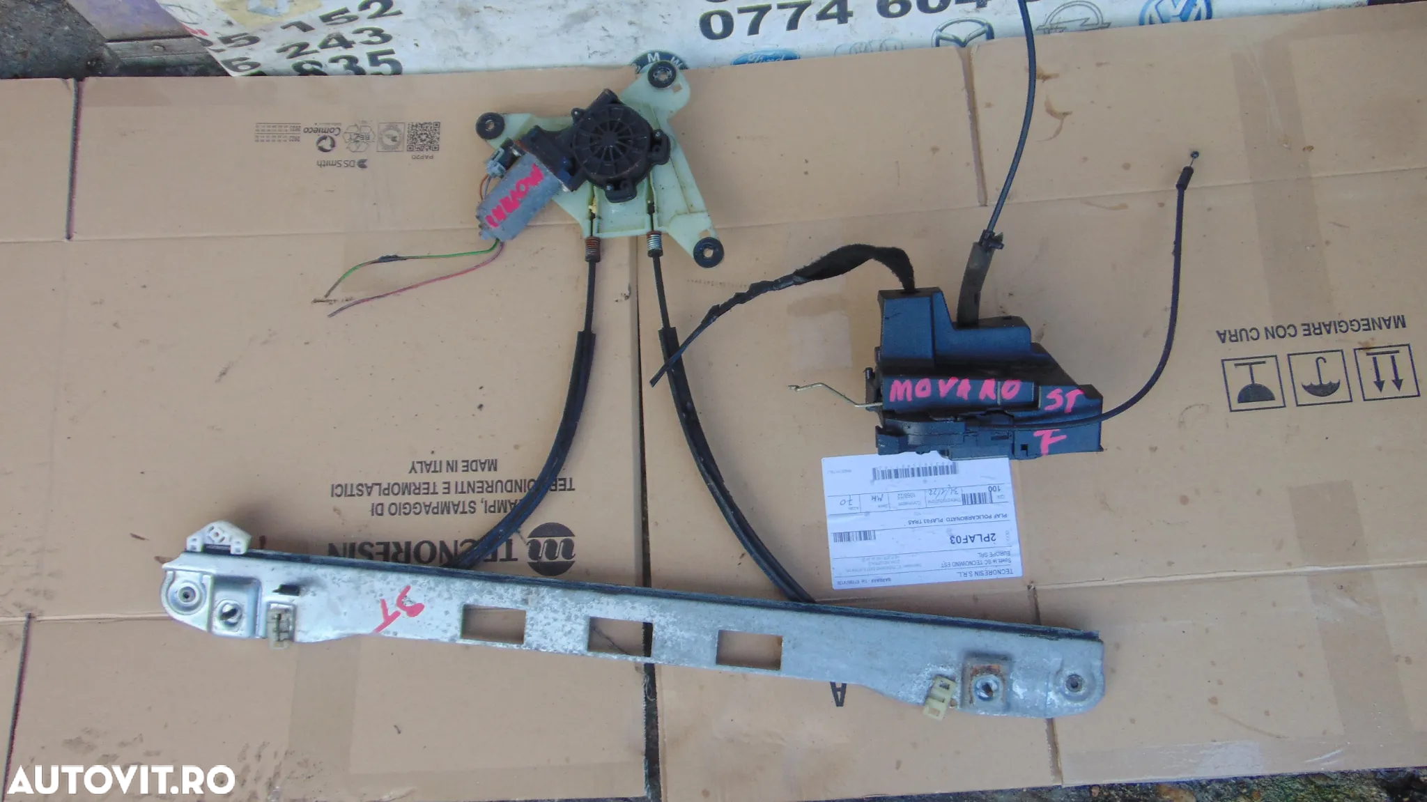 Macara geam Renault Master 2010-2020 macarale geamuri electrice stanga dreapta Opel Movano dezmembr - 2