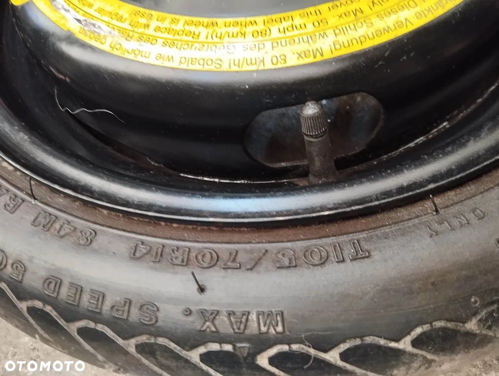 Koło dojazdowe VW Golf Polo Seat Ibiza Skoda Fabia na 4x100 - 2