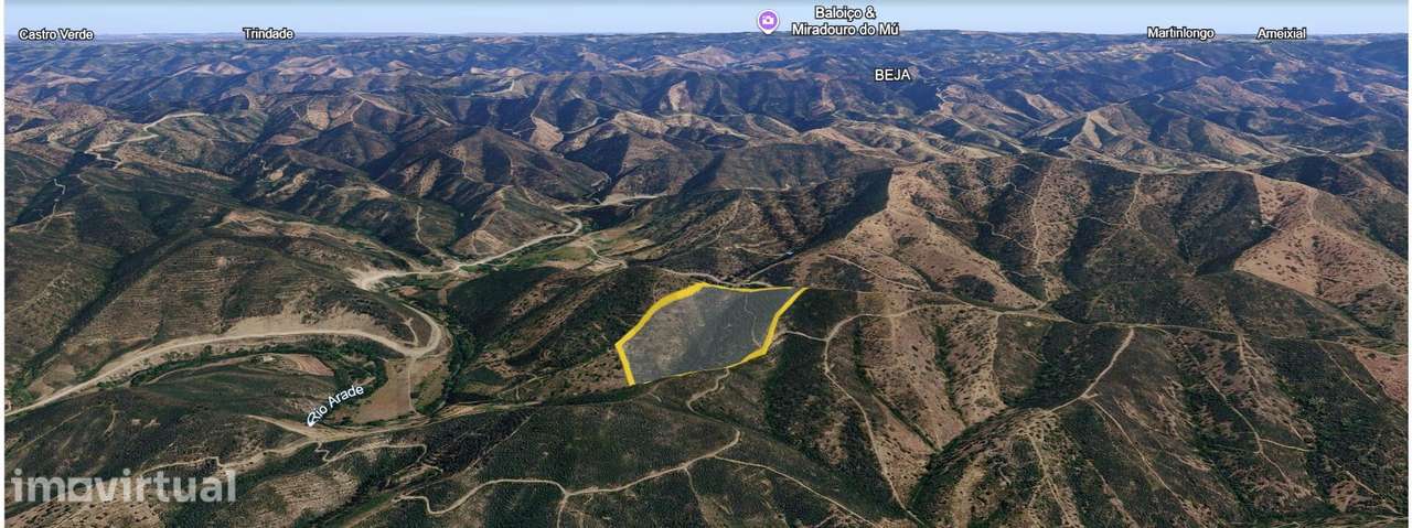 Terreno rústico com 63.480 m2 na Horta Velha, serra algarvia, com medr - Grande imagem: 5/6
