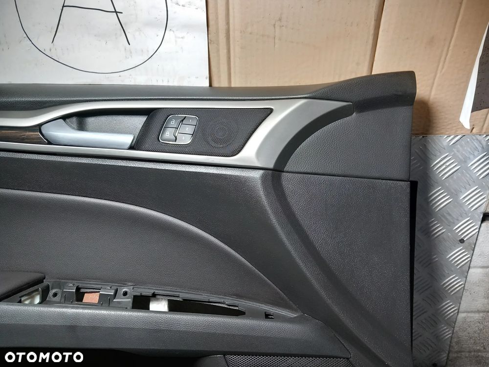 FORD FUSION MONDEO MK5 BOCZKI DRZWI SKÓRA KOMPLET - 29