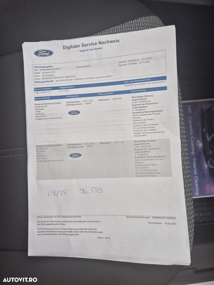 Ford EcoSport 1.0 EcoBoost TREND - 14