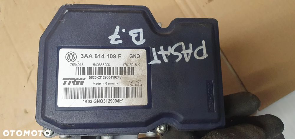 Pompa sterownik ABS VW Passat B7 3AA614109F - 7