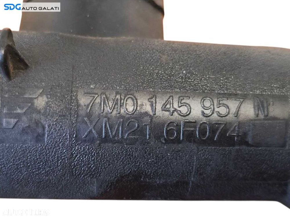 Furtun Conducta Intercooler cu Senzor Presiune Ford Galaxy 1.9 TDI 2001 - 2006 Cod 7M0145957N [LR1849] - 5