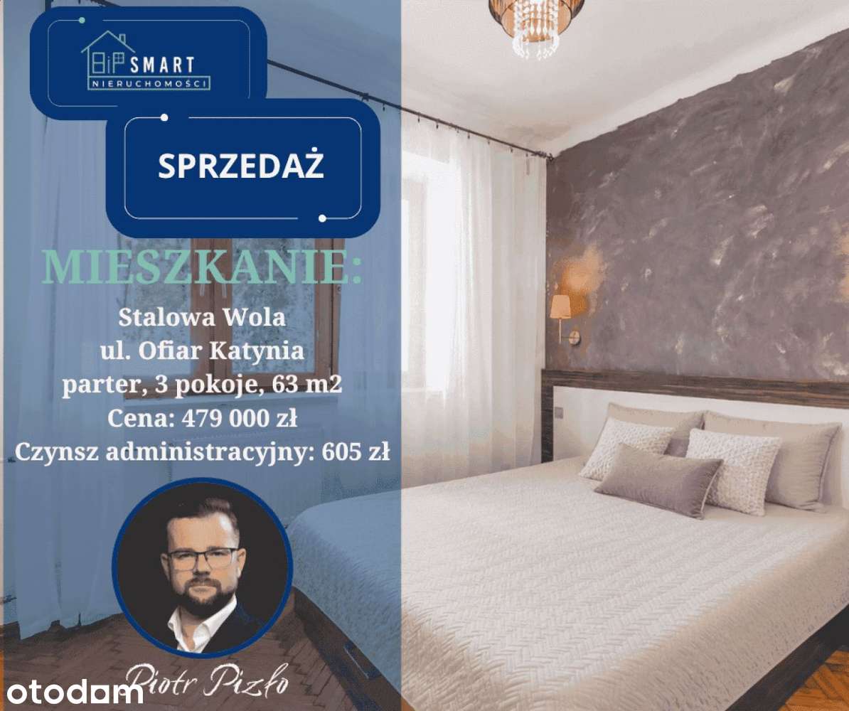 3 pokoje | dwustronne | zieleń za oknem | cicha ok