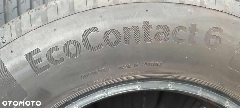 Opony Letnie Continental EcoContact 6 215/65/16 98H 2022r 4x6,1mm Bdb - 9
