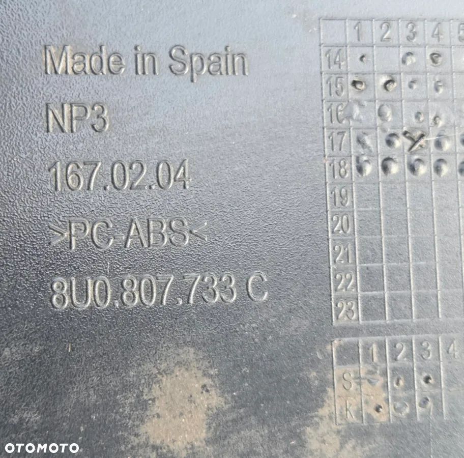 ZDERZAK AUDI Q3 8U0 S-Line Lift - 22