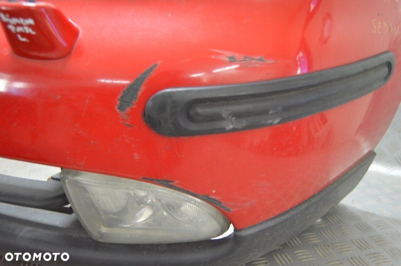 Zderzak przód przedni Nissan Primera P11 CZERWONY 1996-2002R - 2