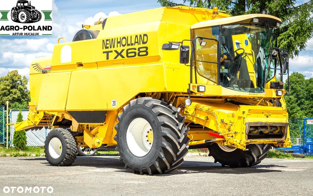 New Holland TX 68 PLUS - 2002 ROK - 6.1 M + STÓŁ BISO SOJA FLEX - 2