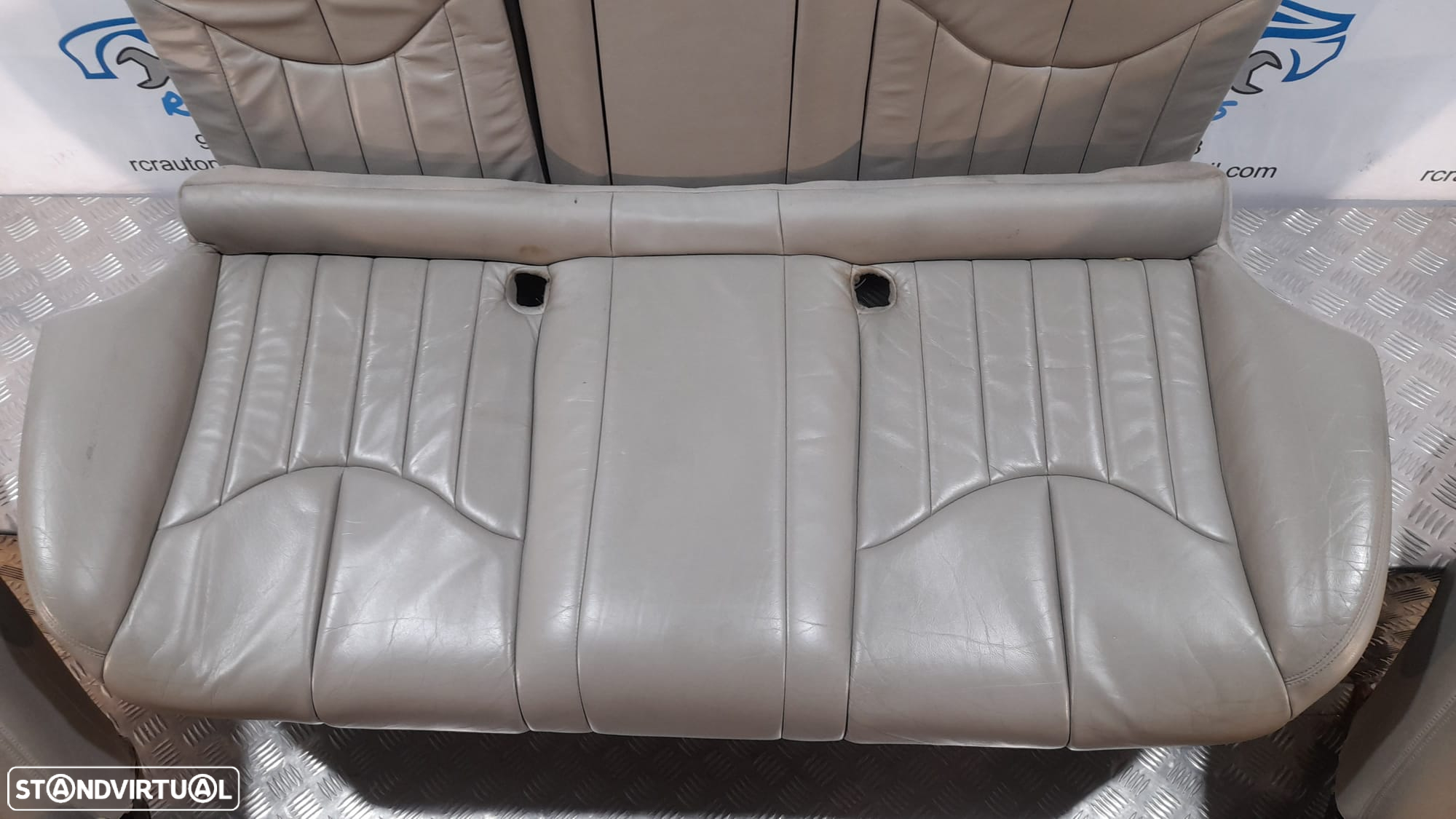 BANCOS JAGUAR PELE ELETRICOS AQUECIDOS FRENTE FRONTAL TRASEIRO TRÁS AIRBAG 2R8363496AA 2R8363497AA JAGUAR S TYPE S-TYPE STYPE II 2 MK2 X200 - 11