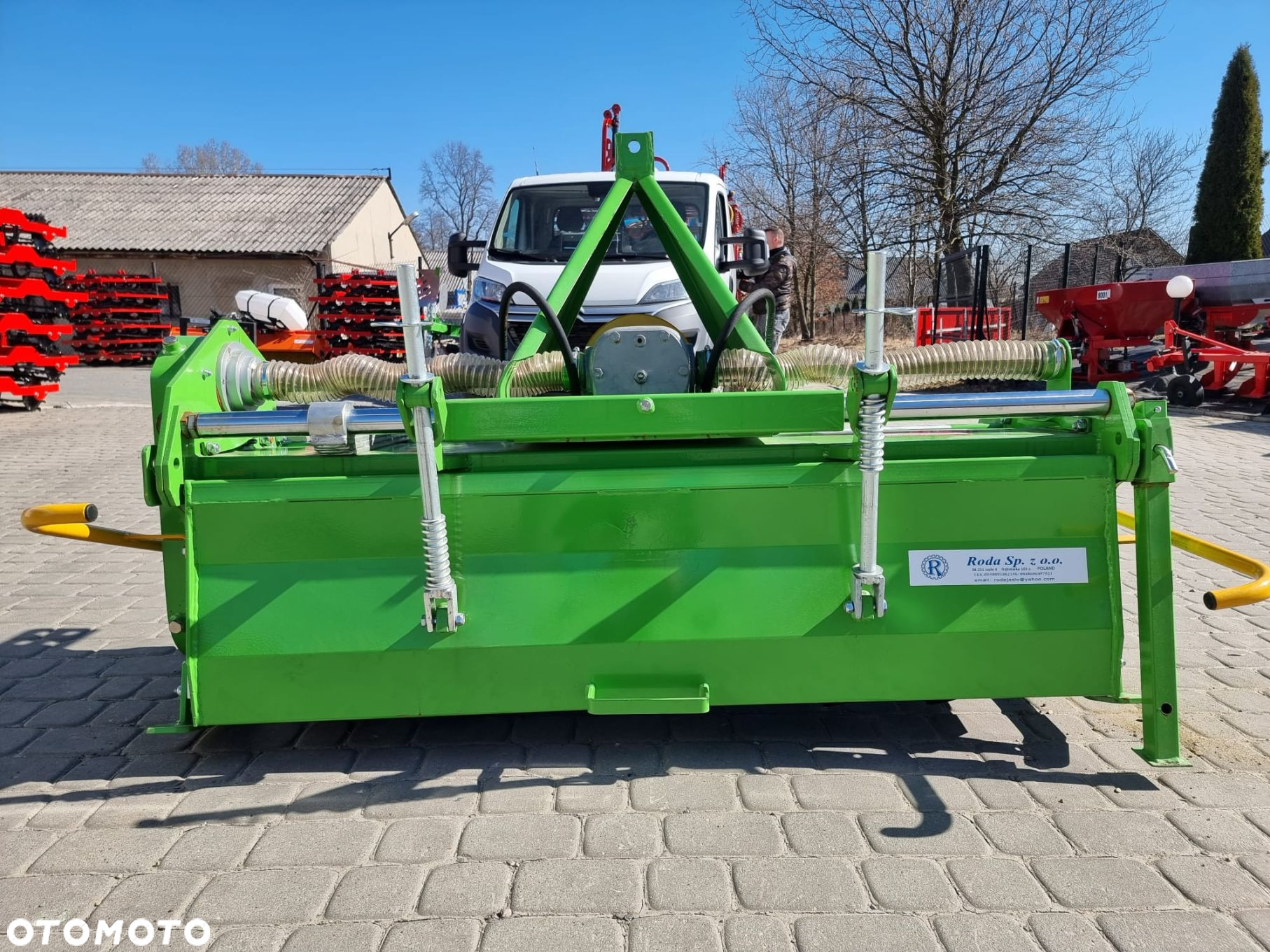 Glebogryzarka Glebogryzałka Virgo z przesuwem hydraulicznym Bomet Strumyk - 4