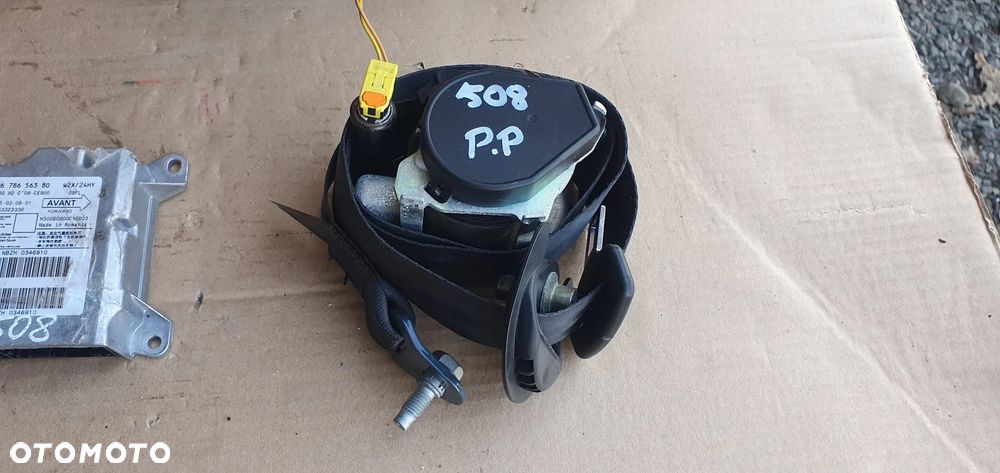 Poduszki pasy AIRBAG sensor zestaw naprawczy Oryginał Peugeot 508 I Lift - 5