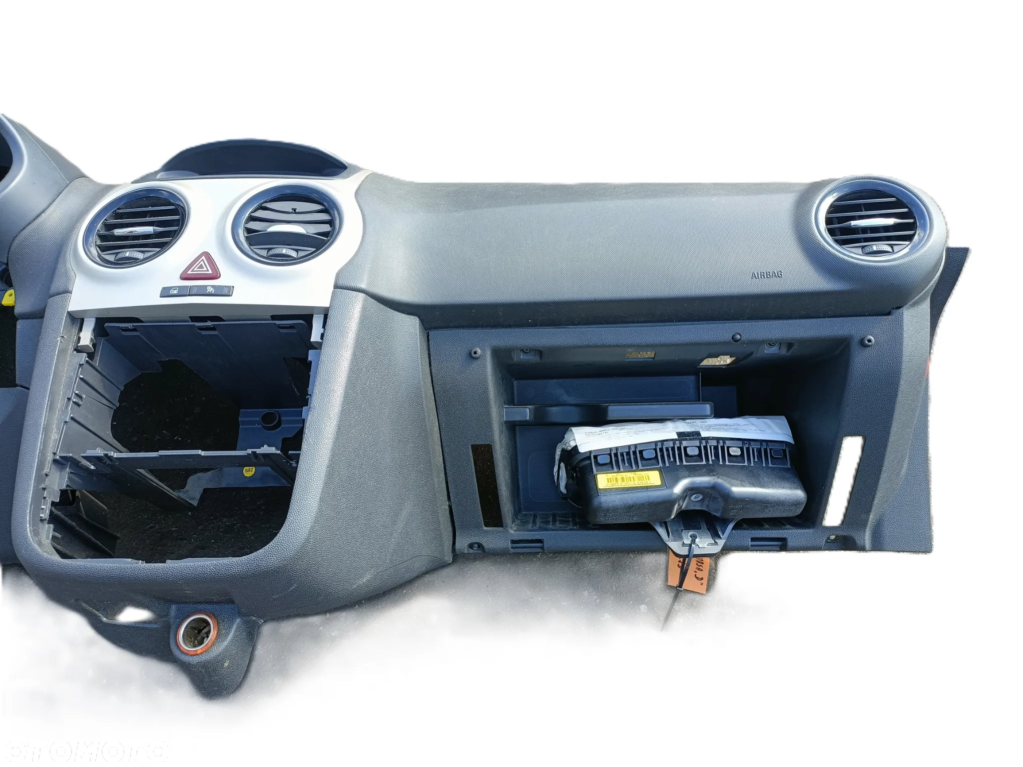 OPEL CORSA D 06-14 r. deska rozdzielcza konsola + poduszka air bag kierowcy i pasażera * - 6