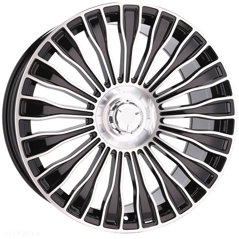 4x Felgi 22 5x112 m.in. do MERCEDES S W223 GLE SUV Coupe GLS V167 S AMG Maybach - I0313 (22MB44BMF) - 9