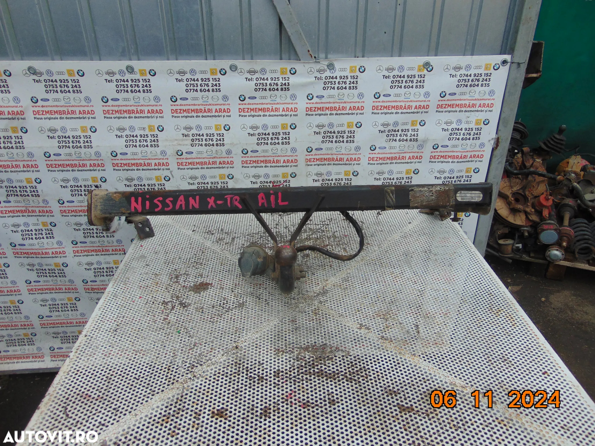 Carlig remorca nissan X Trail 2001-2007 x-trail t30 carlig remorcă - 2