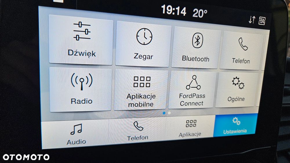 Ford Custom L1 2020 Rok Kamera Webasto Duży Wyświetlacz Hak Led - 23