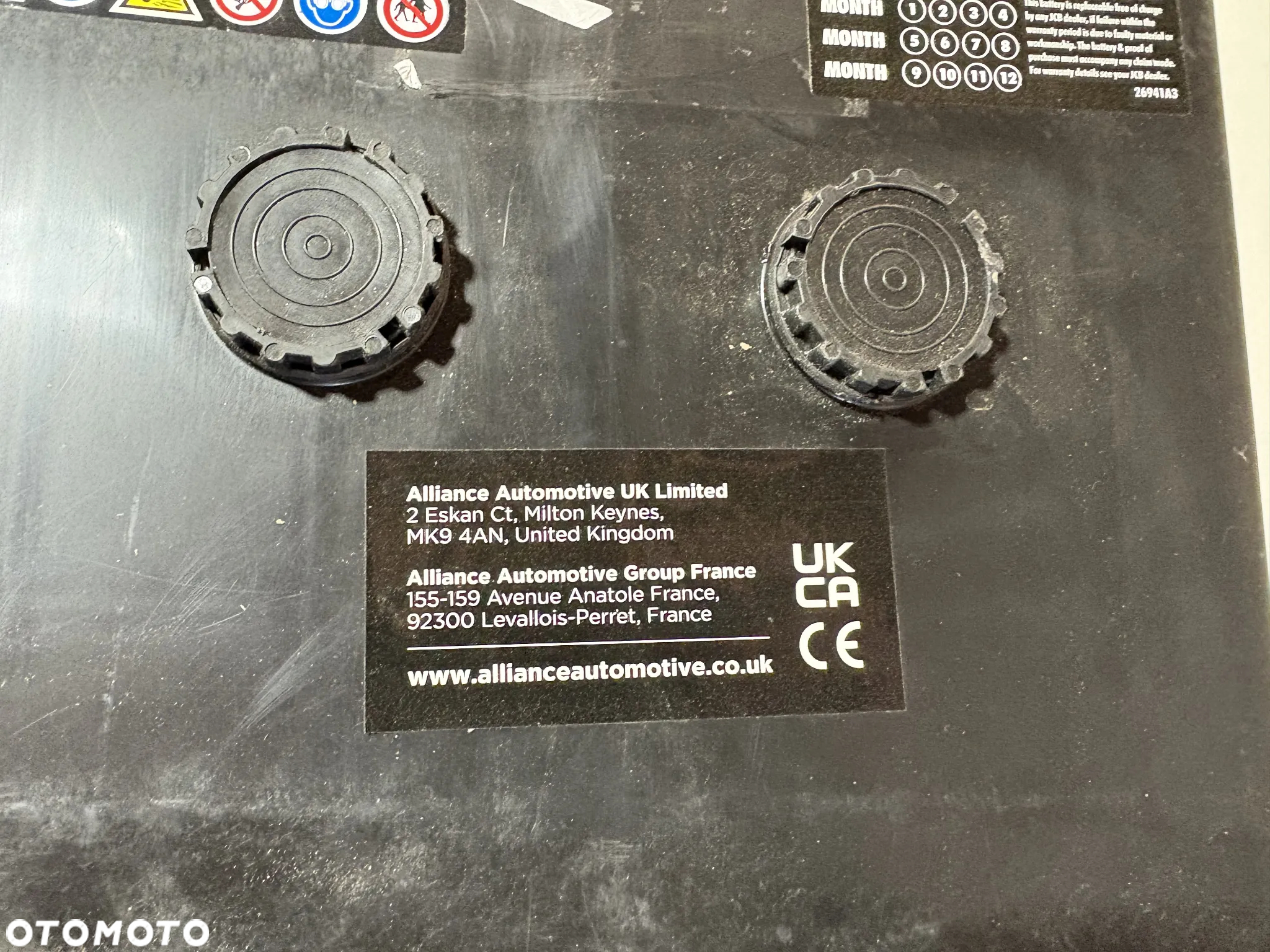 FV23% Nowy Akumulator JCB Oryginał 729/10629 12V 1150A 180Ah Koparka Ładowarka - 10