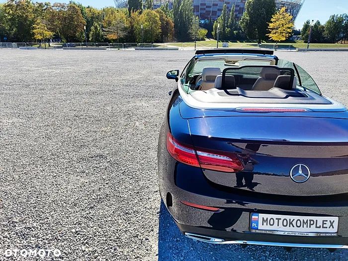 Mercedes-Benz Klasa E 220 d Kabriolet 4-Matic 9G-TRONIC - 10