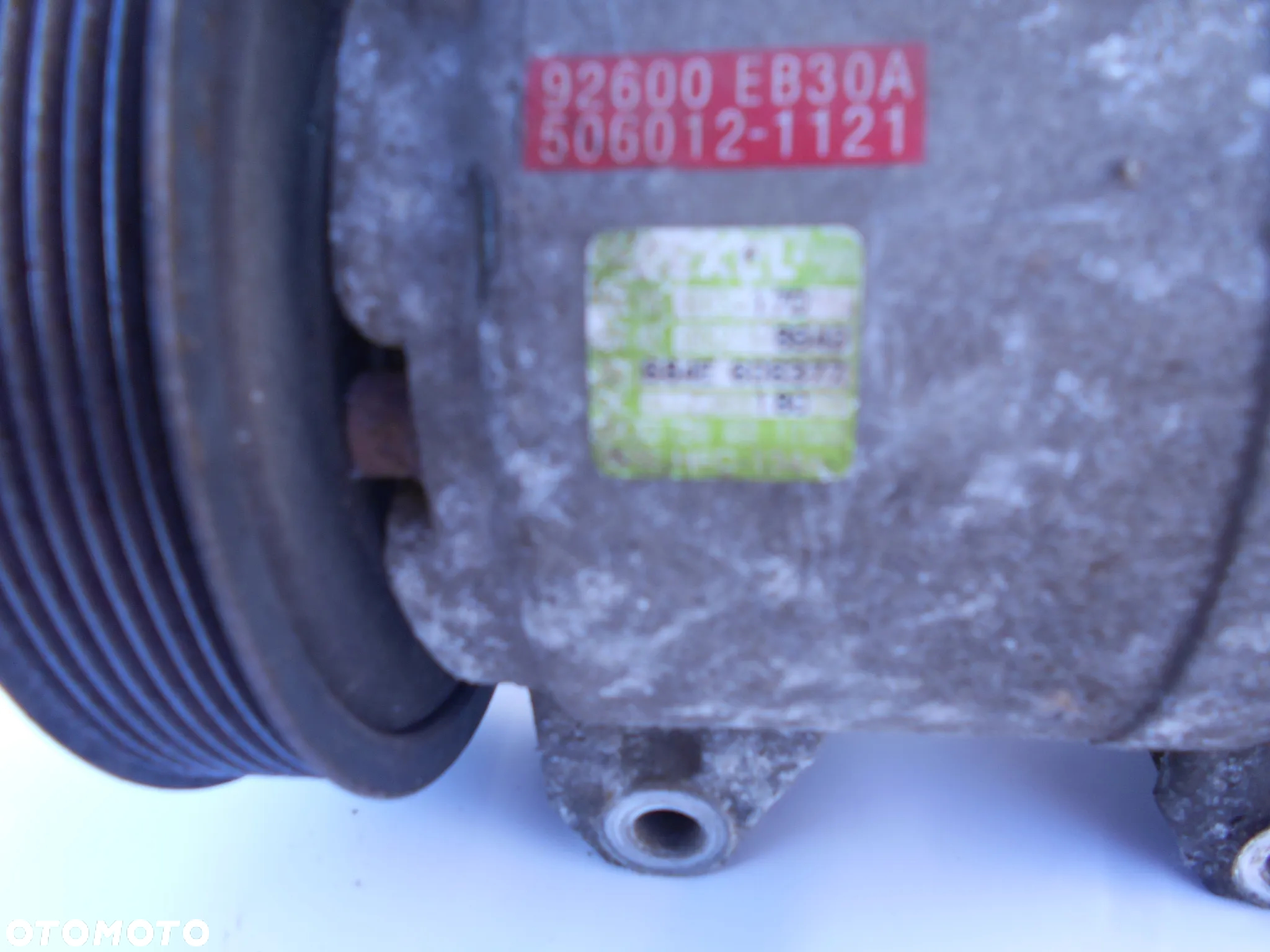 KOMPRESOR KLIMATYZACJI NISSAN CABSTAR RENAULT MAXITY 3513 2.5 92600 EB30A - 5