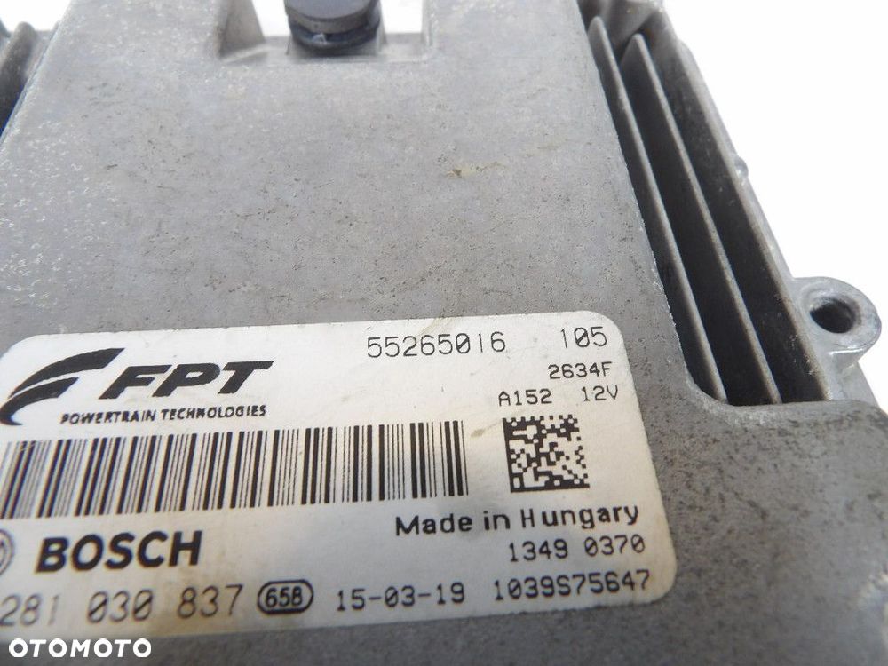FIAT DOBLO II LIFT 1.6 M-JET STEROWNIK SILNIKA 55265016 - 3