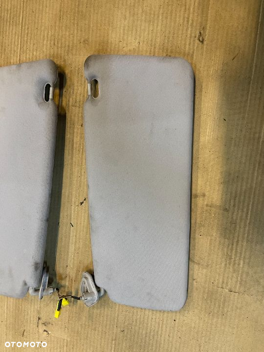 Daszki osłony przeciwsłoneczne szare welur Bmw e38 komplet - 2