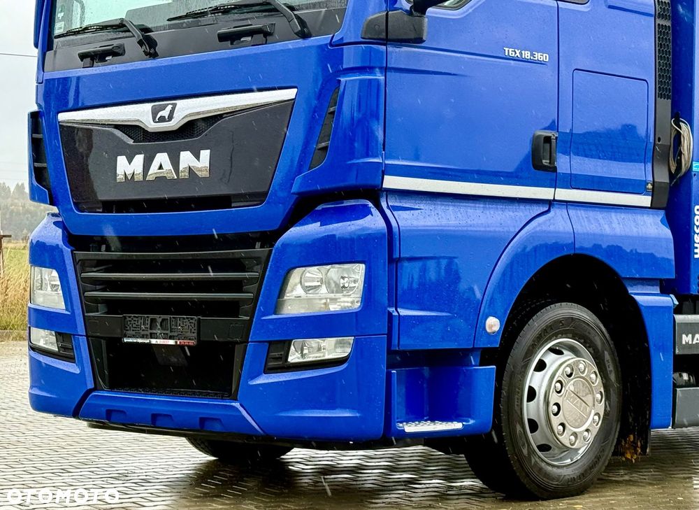 MAN TGX 18.360 / FIRANKA / WINDA / 22 PALETY / NISKI PRZEBIEG / SYPIALKA / JAK NOWY - 10