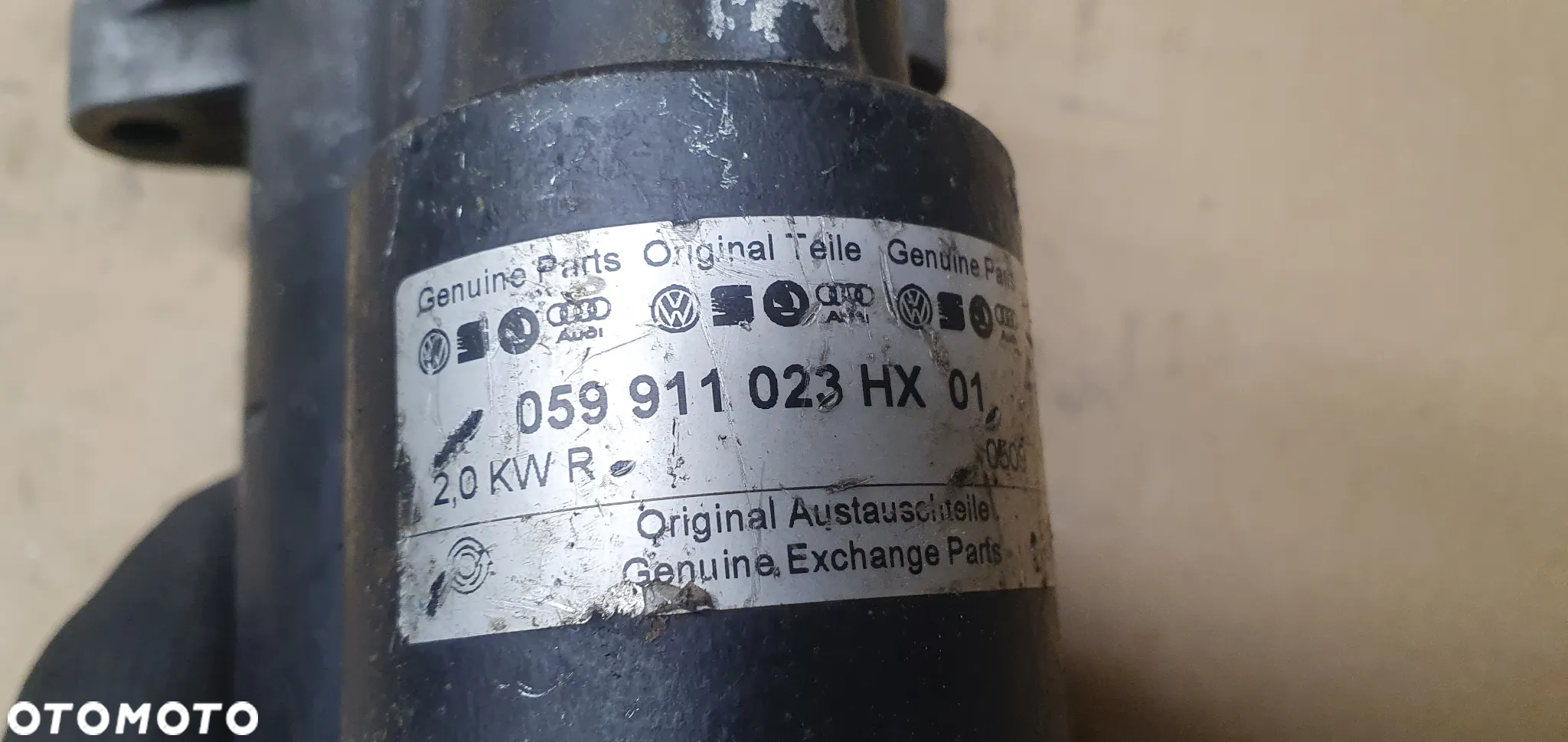 Rozrusznik starter silnika Audi A4 B5 2.5 TDI 059911023HX - 5