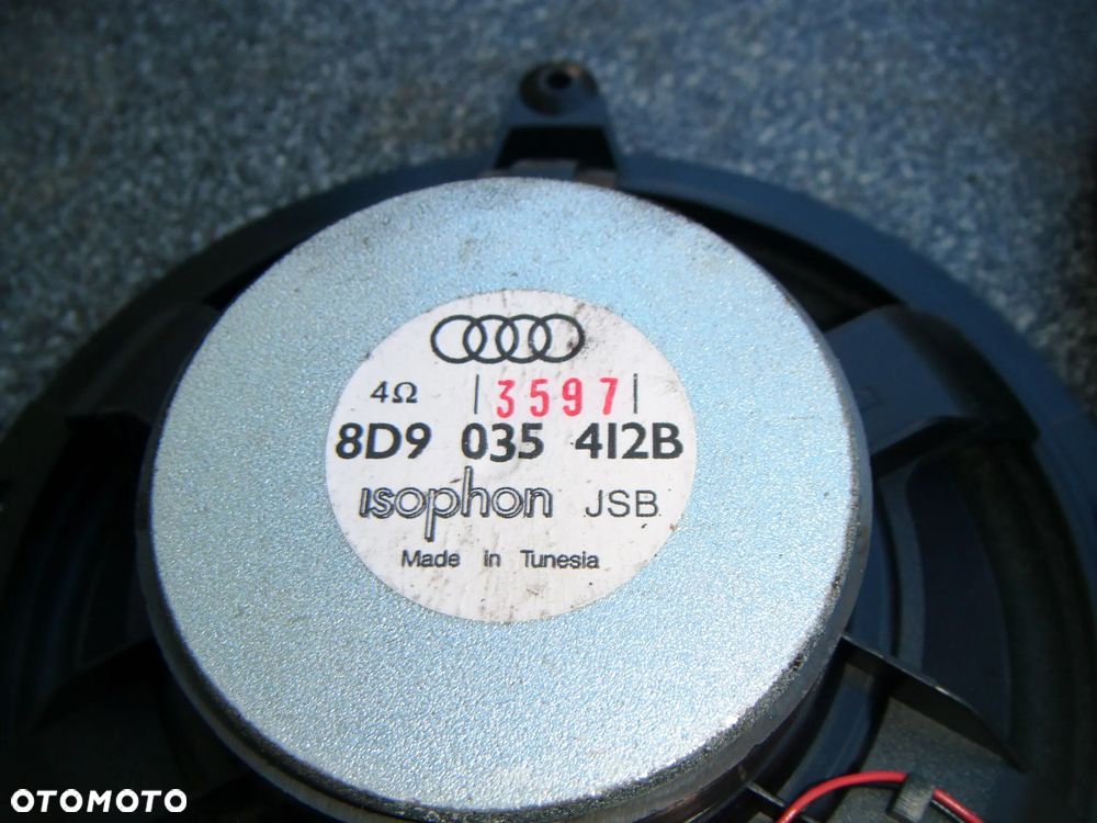 audi a3 8l 3d głośniki w boczki tył komplet - 3