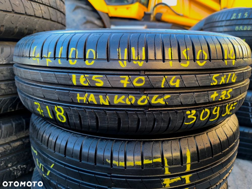 165/70R14 81T Opony Letnie Lato HANKOOK Kinergy Eco 7mm Legnica ALU-RAD jak 175/65 - 4
