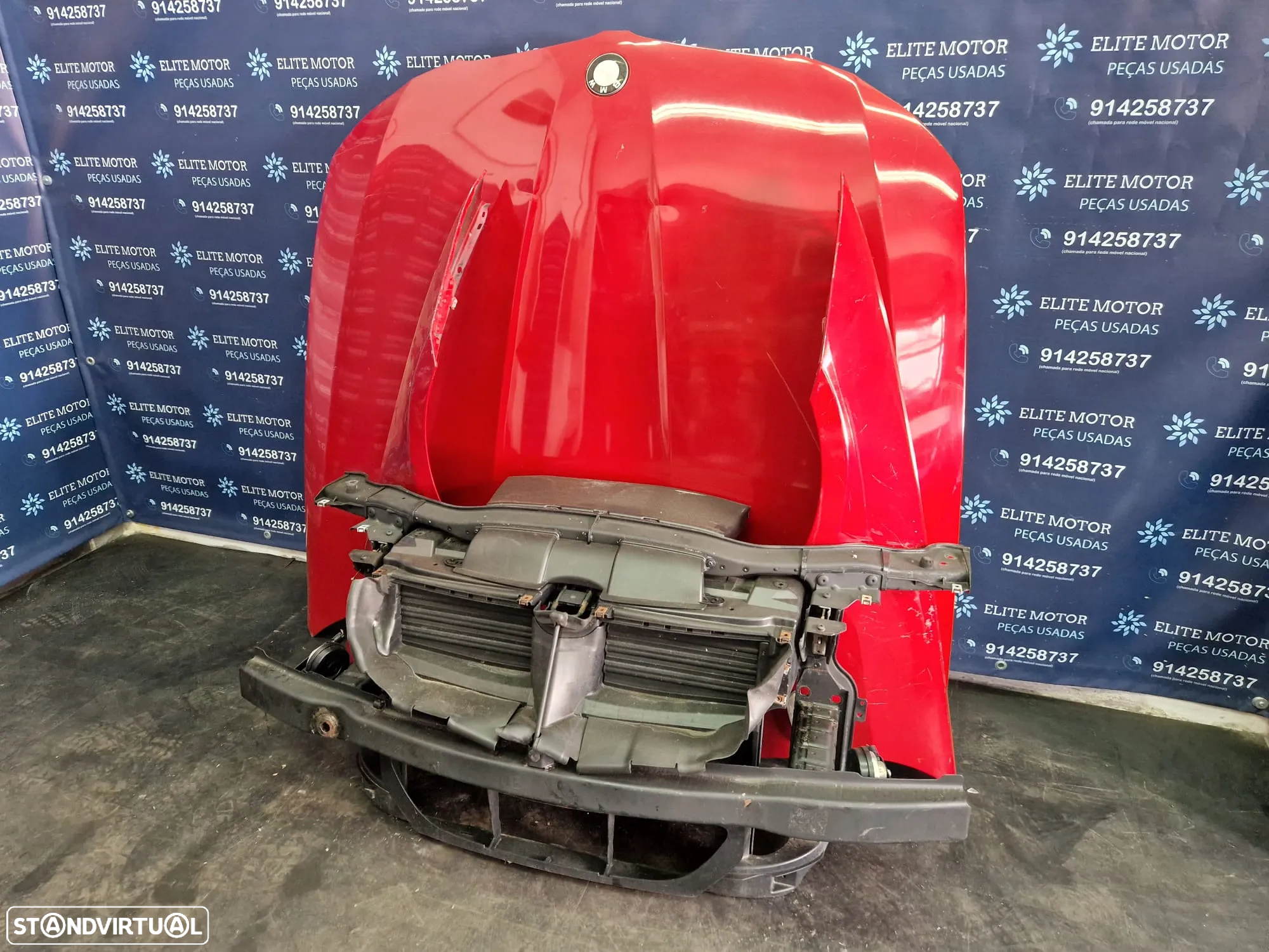 Frente completa usada BMW E90 E91 LCI 320D capot parachoques guardalamas oticas radiador 318d - 6
