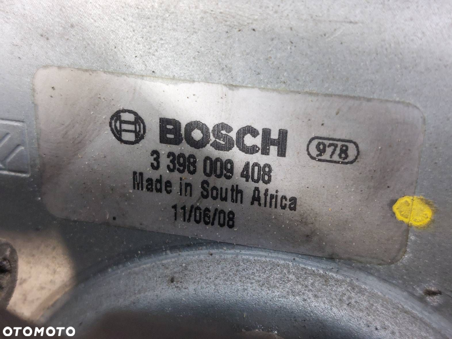 MECHANIZM WYCIERACZEK + SILNICZEK PRZÓD VW LT 46 3398009408 0390241345 - 5