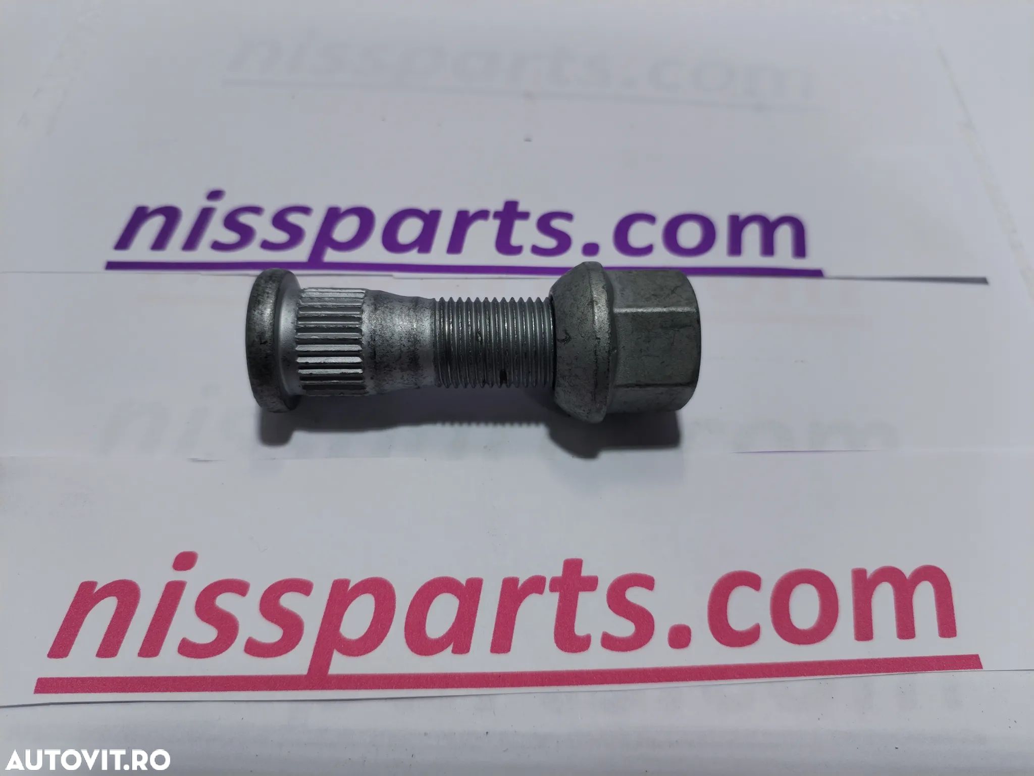 CABSTAR Prezon roata + piulița M16, 65mm lungime NISSAN Trade, NT400, Renault Maxity 402229X50B  40222-9X50B  402229X50A  40222-9X50A  43222F3600  43222-F3600  61050490 - 1