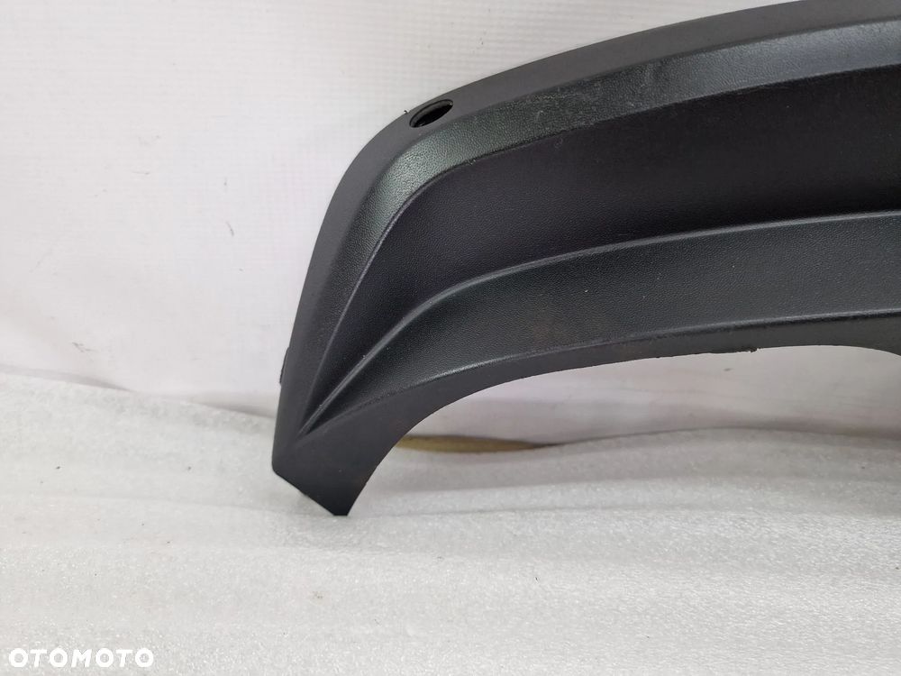 SKODA OCTAVIA 3 III 5E0 / 5E5 HB / SEDAN 12- DYFUZOR / SPOJLER ZDERZAKA TYLNEGO TYLNIEGO TYŁ , OPCJA POD HAK , NR 5E5807521 , NR AUKCJI DT419 - 2