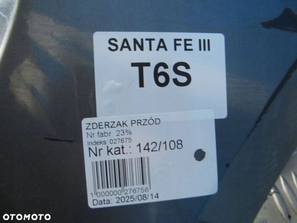 HYUNDAI SANTA FE III ZDERZAK PRZÓD T6S 13- - 10