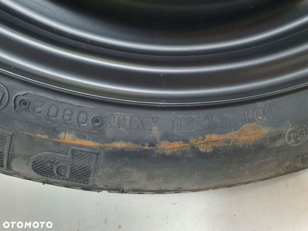 KOŁO DOJAZDOWE 125/80 R15 98AB-NA 2150836 4x108 Ford Fiesta Mk5 Mk6 - 9